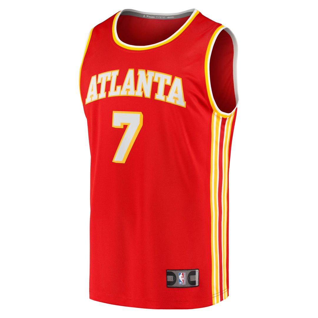 Nickeil Alexander-Walker Atlanta Hawks Fanatics Fast Break Replica Jersey - Red - Icon Edition | NBA Fan Gear