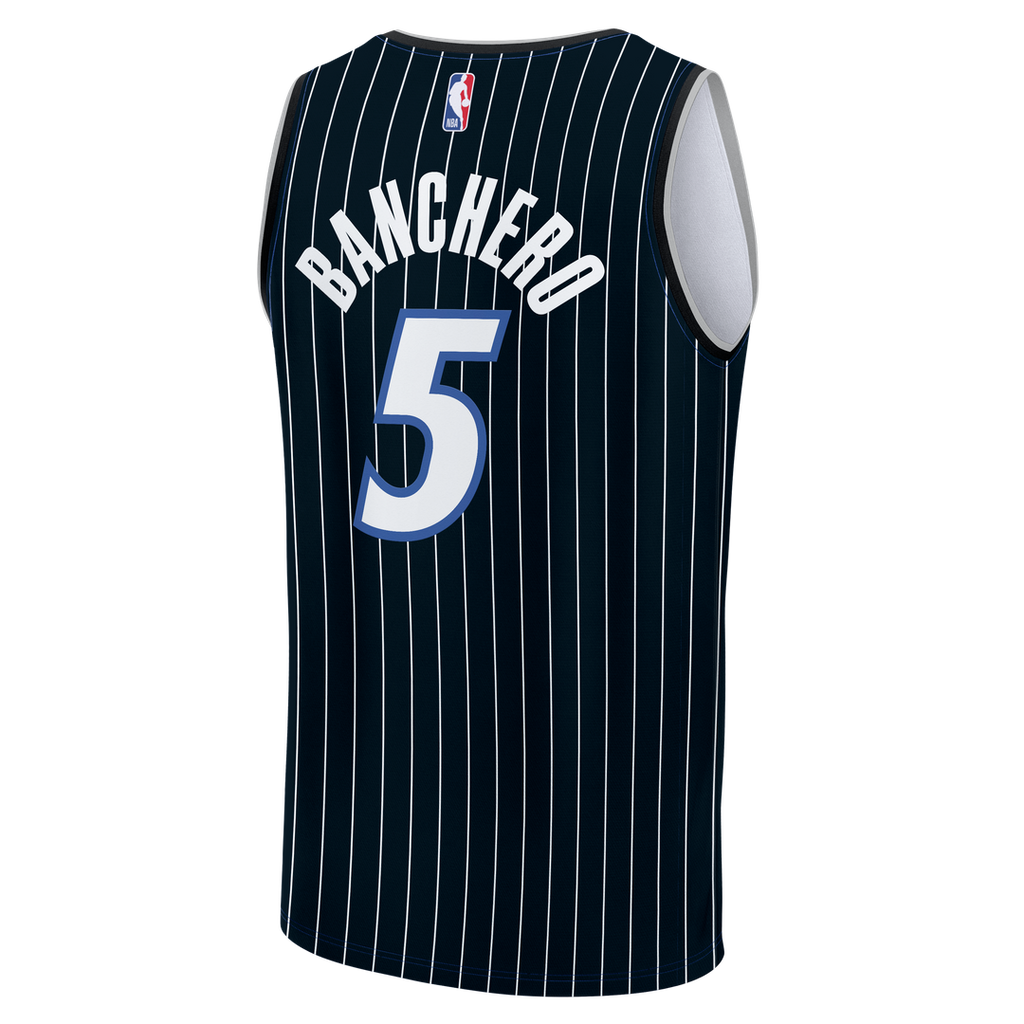 Paolo Banchero Orlando Magic Fanatics Youth Fast Break Jersey - Statement Edition - Black | NBA Fan Gear