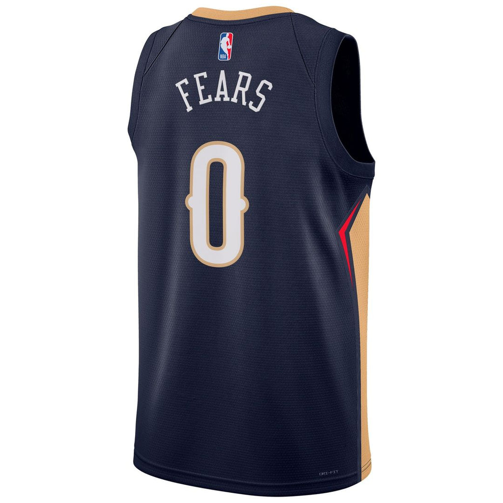 Jeremiah Fears New Orleans Pelicans Nike Unisex Swingman Player Jersey - Icon Edition - Navy | NBA Fan Gear