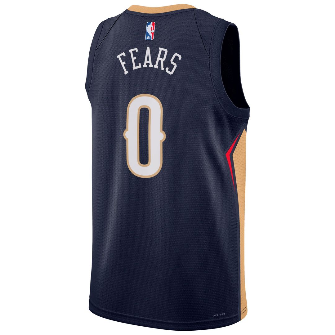 Jeremiah Fears New Orleans Pelicans Nike Unisex Swingman Player Jersey - Icon Edition - Navy | NBA Fan Gear