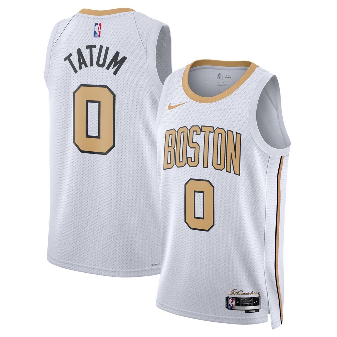 Jayson Tatum Boston Celtics Nike Unisex 2025/ 26 Swingman Jersey - White - City Edition | NBA Fan Gear
