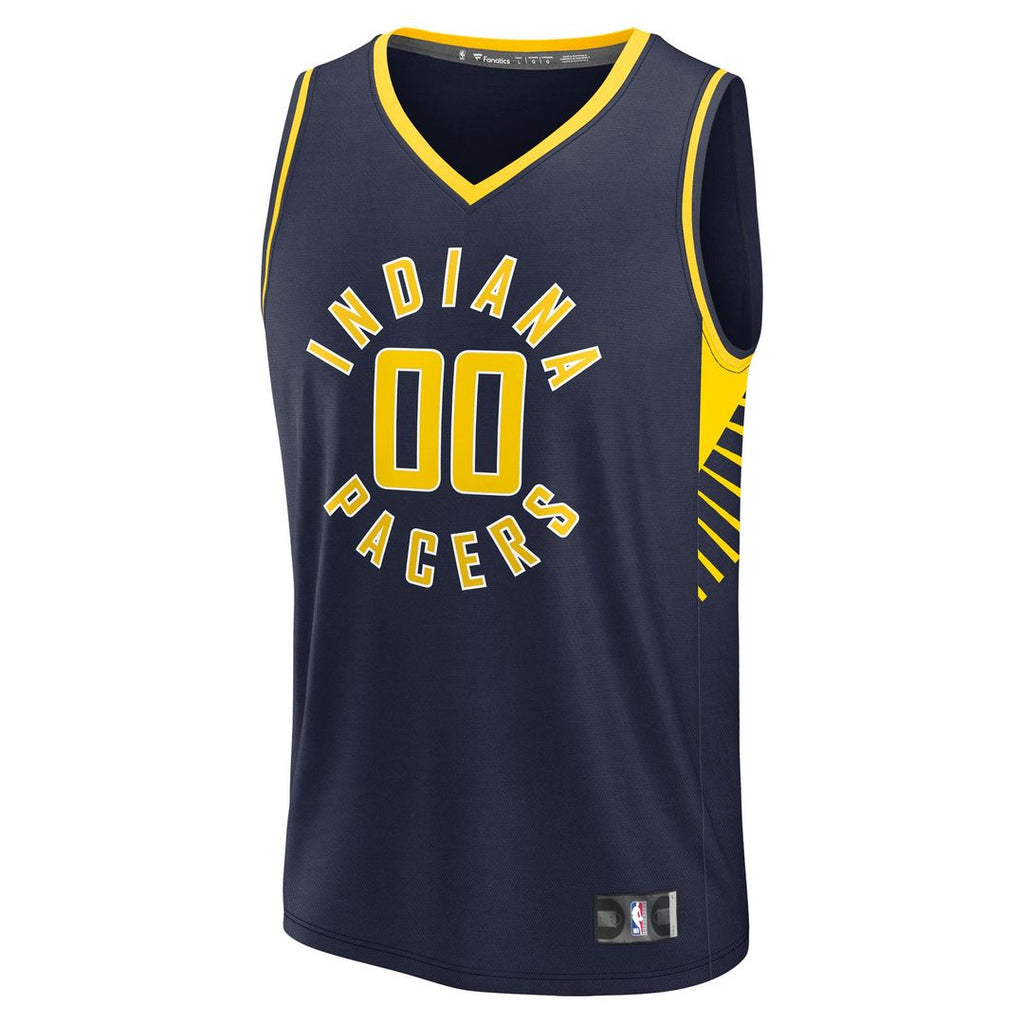 Indiana Pacers Fanatics Fast Break Custom Jersey - Icon Edition - White | NBA Fan Gear