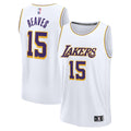 Austin Reaves Los Angeles Lakers Fanatics Fast Break Replica Player Jersey - Association Edition - White | NBA Fan Gear