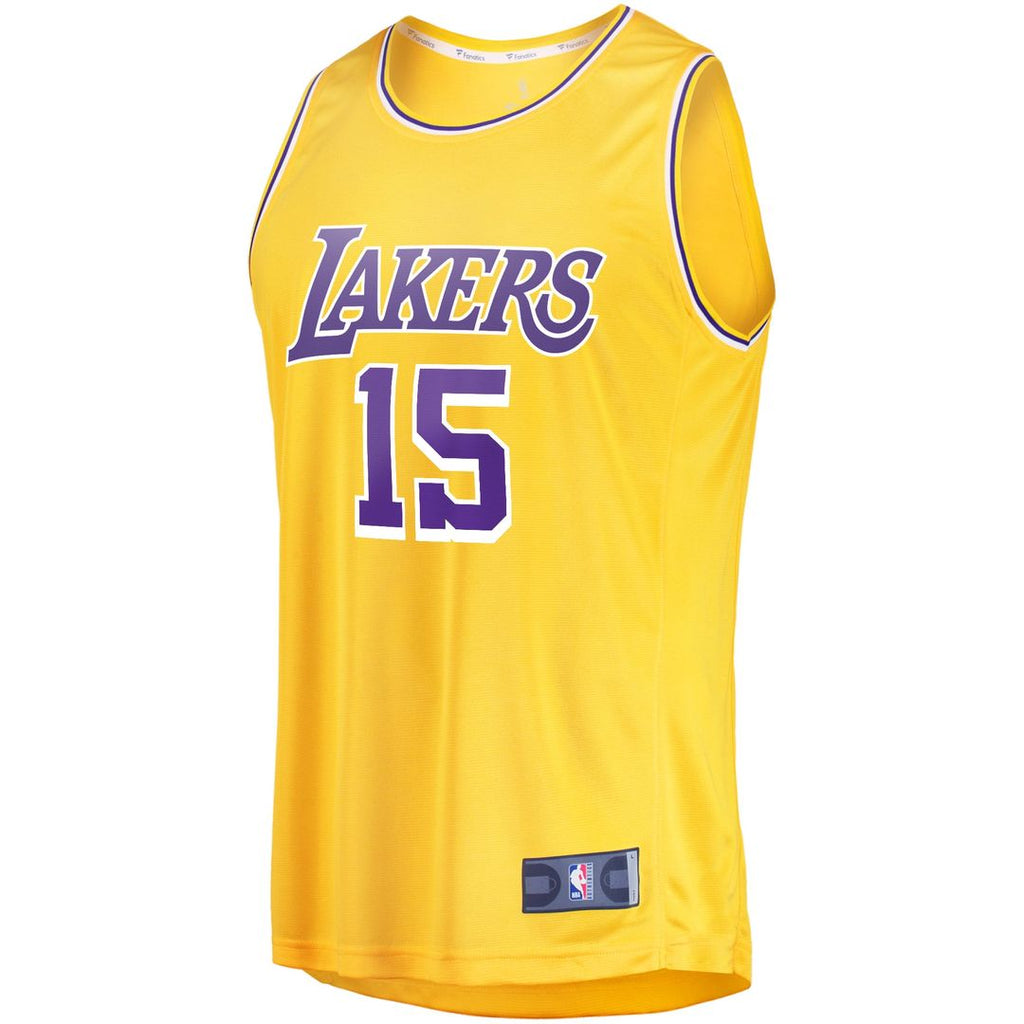 Austin Reaves Los Angeles Lakers Fanatics Fast Break Player Jersey - Icon Edition - Gold | NBA Fan Gear