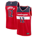 Tre Johnson III Washington Wizards Fanatics Youth 2025 NBA Draft First Round Pick Fast Break Replica Jersey - Icon Edition - Red | Fan Gear