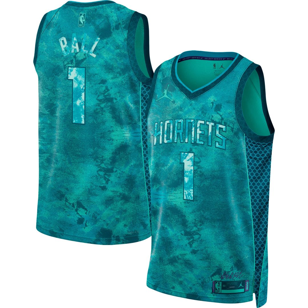 LaMelo Ball Charlotte Hornets Jordan Brand Unisex Select Series Swingman Jersey - Teal | NBA Fan Gear