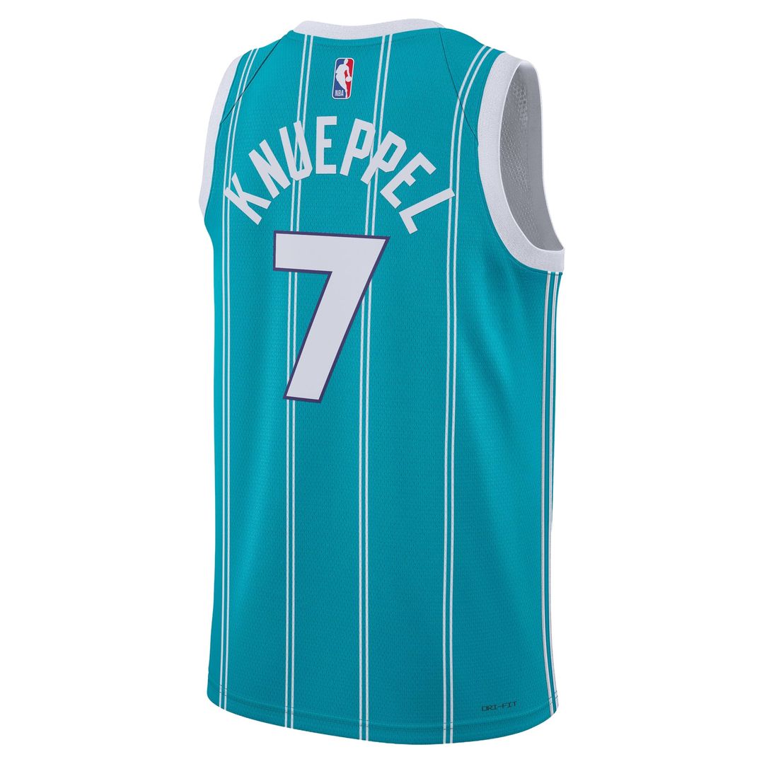 Kon Knueppel Charlotte Hornets Jordan Brand Unisex Swingman Jersey - Icon Edition - Teal | NBA Fan Gear