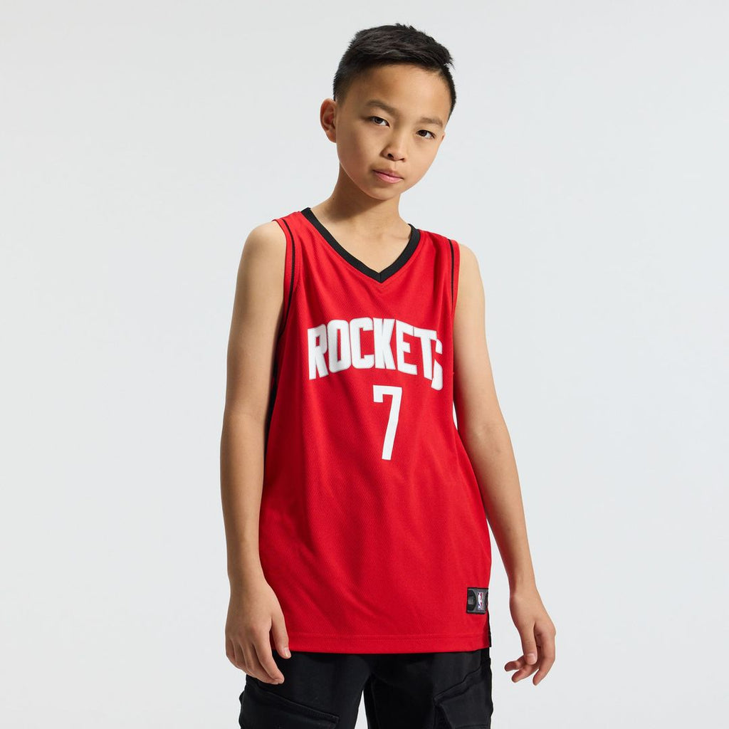 Kevin Durant Houston Rockets Fanatics Youth Fast Break Jersey - Icon Edition - Red | NBA Fan Gear