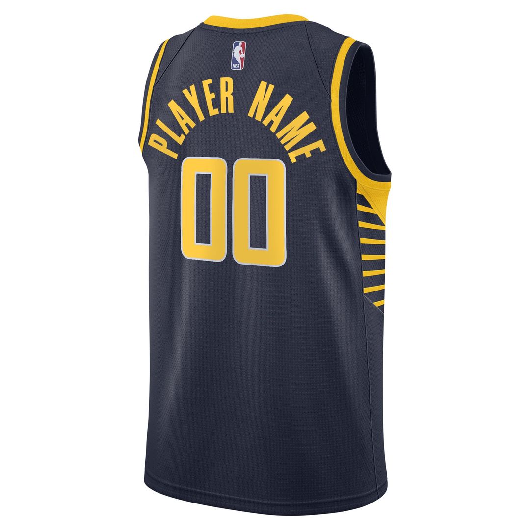 Indiana Pacers Nike 2020/ 21 Swingman Custom Jersey - Icon Edition - Navy | NBA Fan Gear