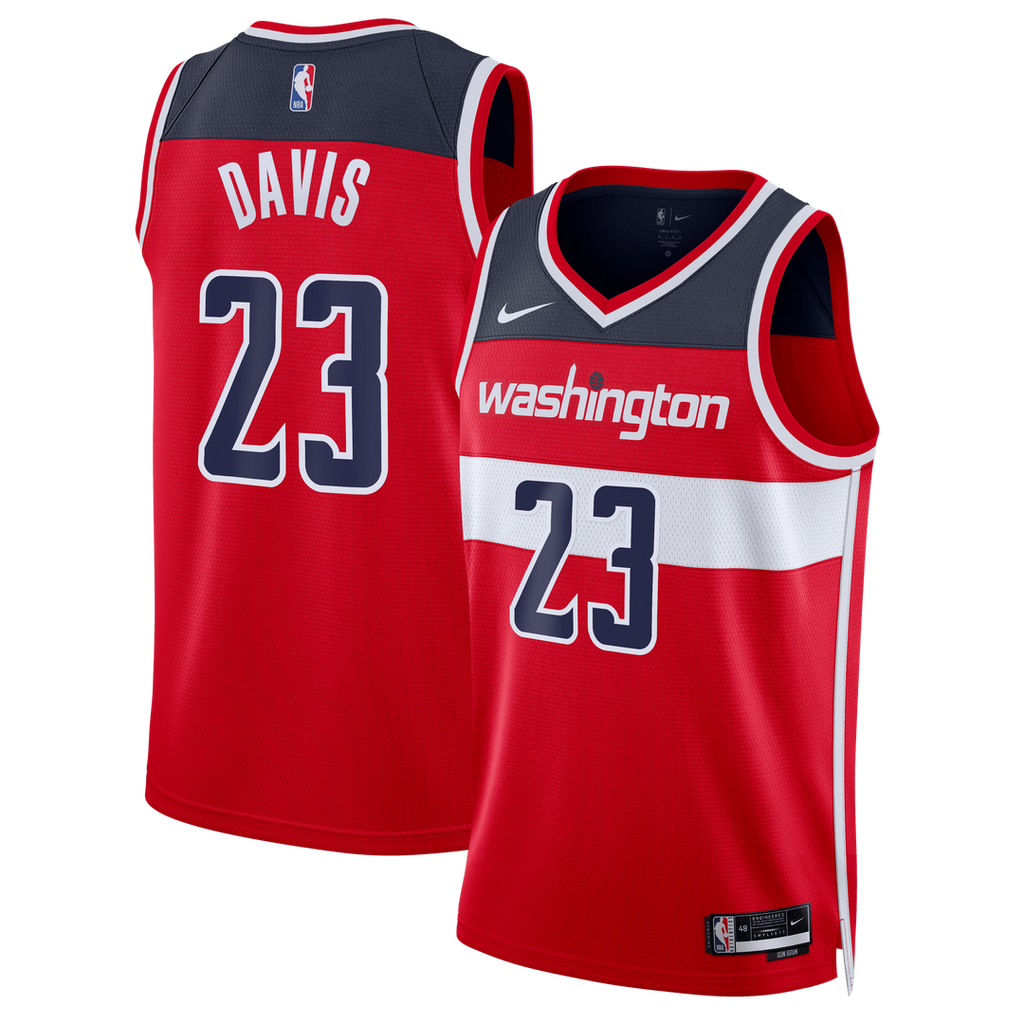 Anthony Davis Washington Wizards Nike Unisex Swingman Jersey - Icon Edition - Red | NBA Fan Gear