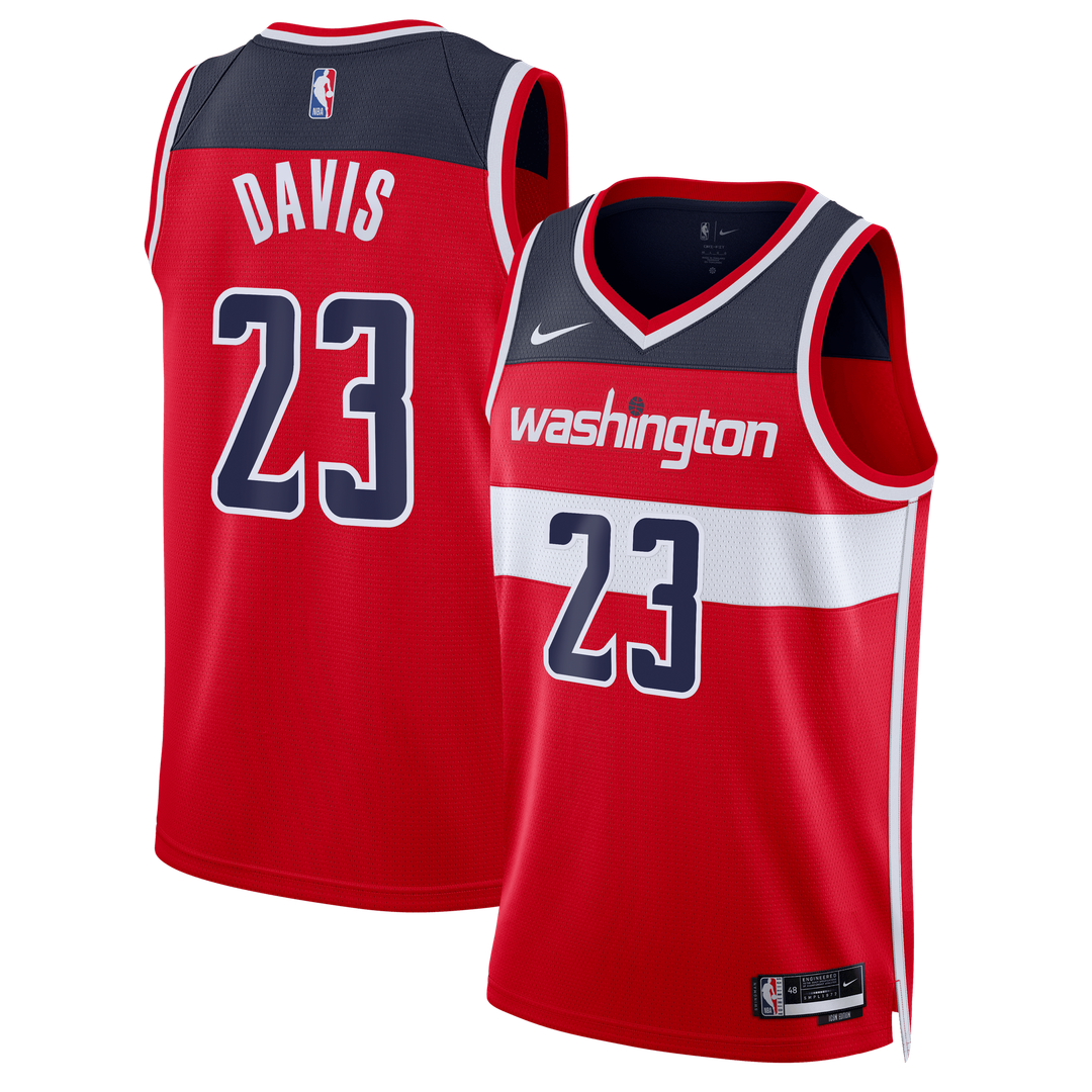Anthony Davis Washington Wizards Nike Unisex Swingman Jersey - Icon Edition - Red | NBA Fan Gear
