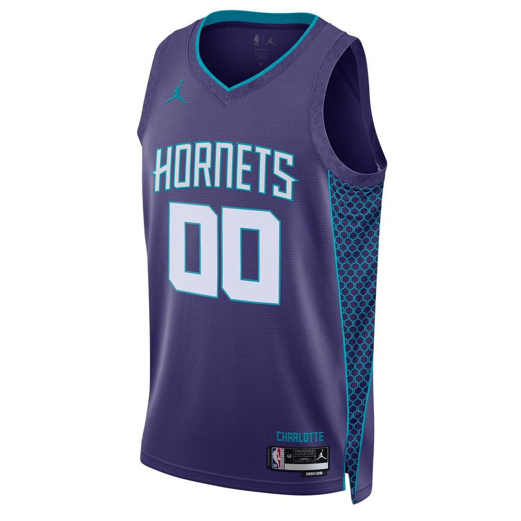 Charlotte Hornets Jordan Brand Unisex 2022/ 23 Swingman Custom Jersey - Statement Edition - Teal | NBA Fan Gear