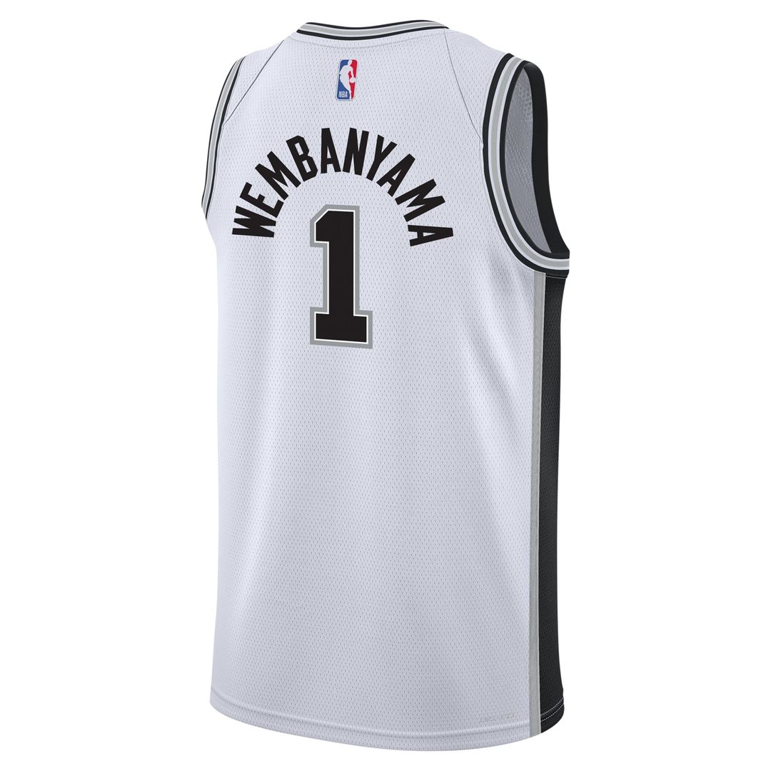Victor Wembanyama San Antonio Spurs Nike Youth Swingman Jersey - Association Edition - White | NBA Fan Gear