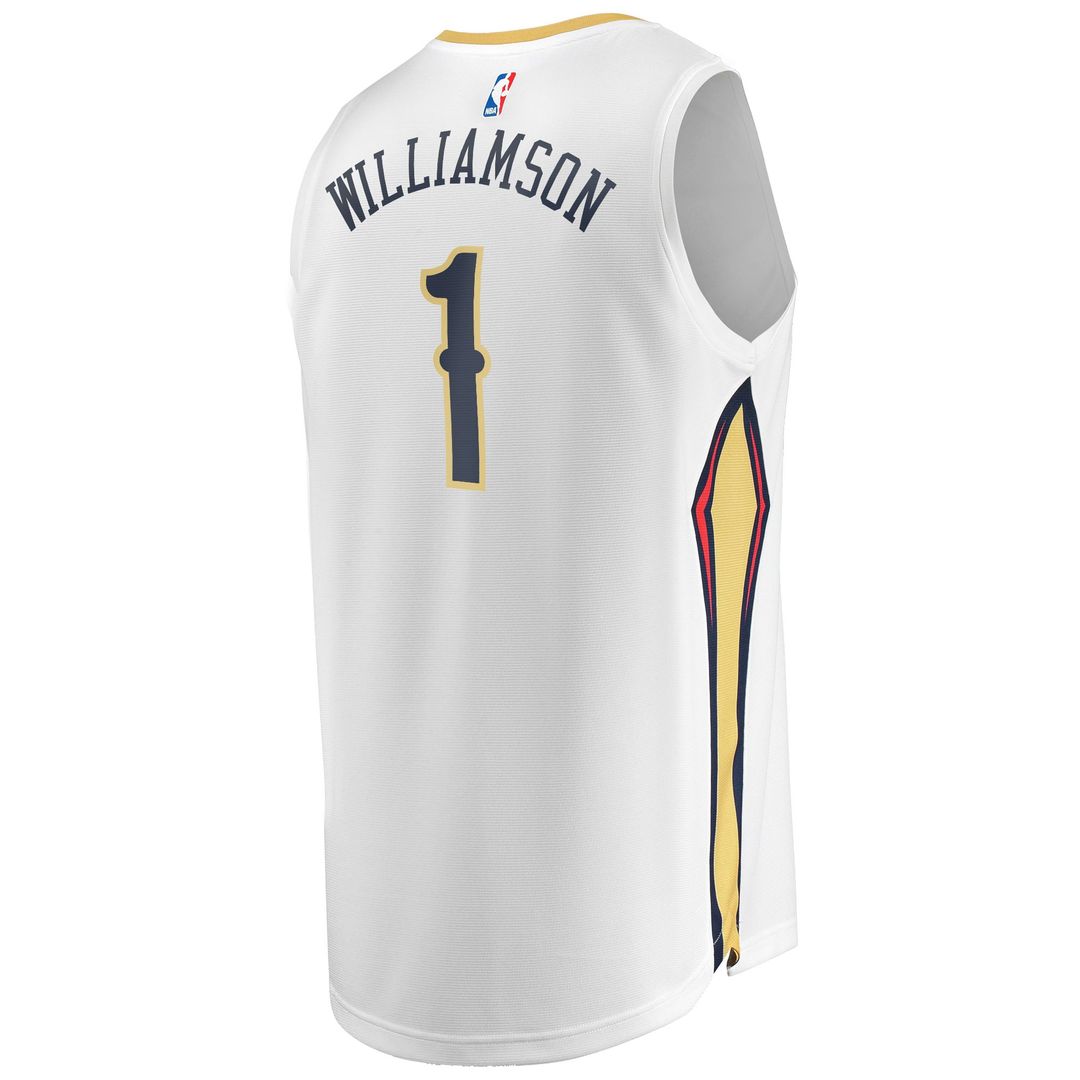 Zion Williamson New Orleans Pelicans Fanatics Replica Fast Break Jersey Red - Statement Edition | NBA Fan Gear