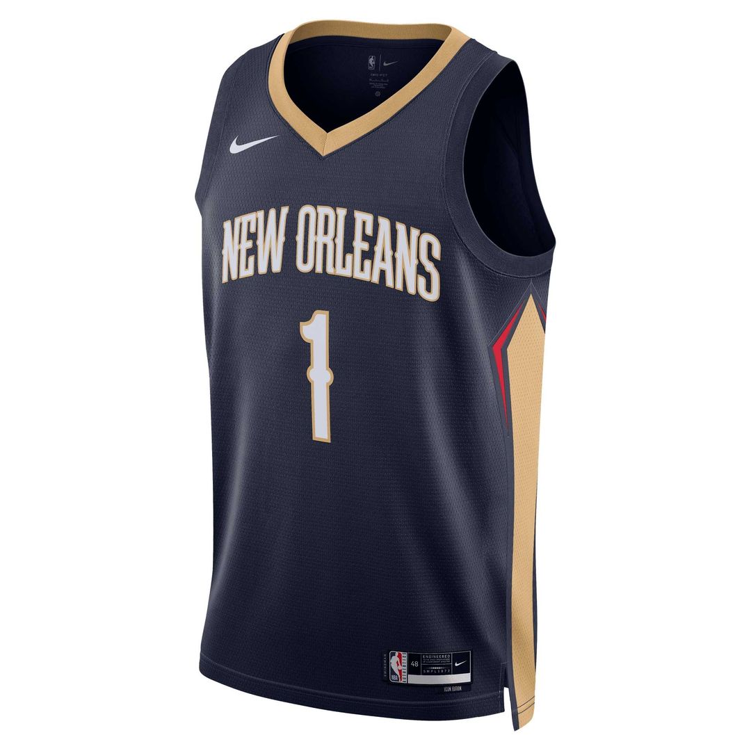 Zion Williamson New Orleans Pelicans Nike Unisex Swingman Jersey - Icon Edition - Navy | NBA Fan Gear