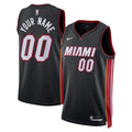 Miami Heat Nike Unisex Swingman Custom Jersey Black - Icon Edition | NBA Fan Gear