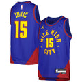 Nikola Jokic Denver Nuggets Jordan Brand Youth Swingman Jersey - Statement Edition - Blue | NBA Fan Gear
