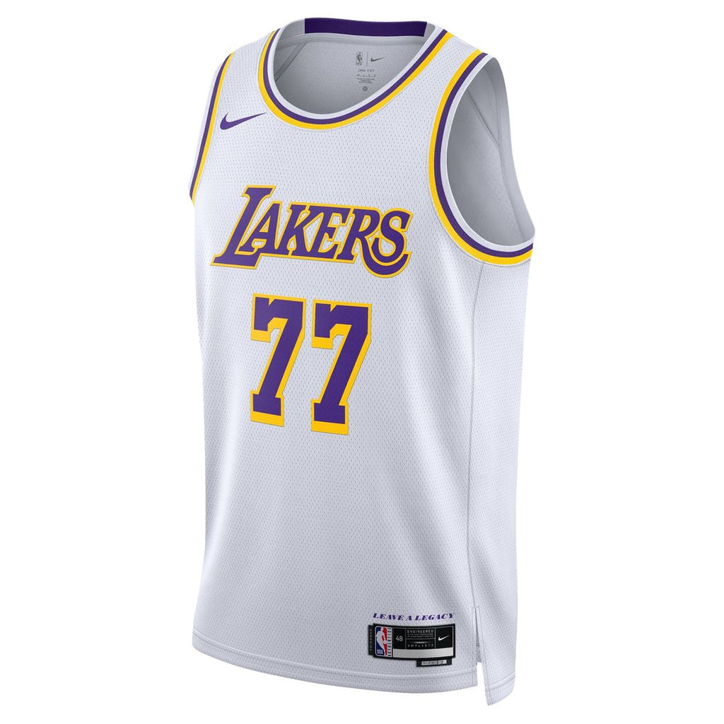 Luka Dončić Los Angeles Lakers Nike Unisex Swingman Jersey - Association Edition - White | NBA Fan Gear
