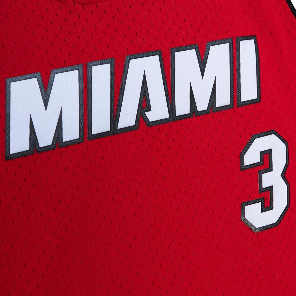 Dwyane Wade Miami Heat Women's 2005/ 06 Hardwood Classics Swingman Jersey - Red | Mitchell & Ness NBA Fan Gear