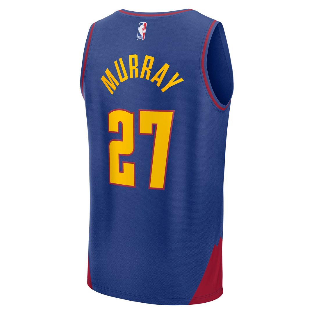 Jamal Murray Denver Nuggets Fanatics Fast Break Replica Player Jersey - Statement Edition - Blue | NBA Fan Gear
