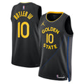 Jimmy Butler Golden State Warriors Jordan Brand Unisex Swingman Jersey - Statement Edition - Black | NBA Fan Gear