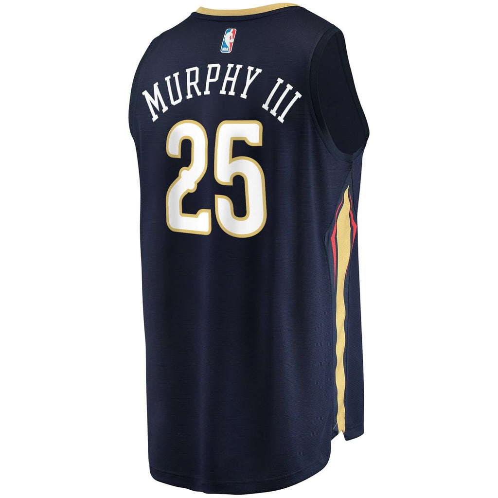 Trey Murphy III New Orleans Pelicans Fanatics Fast Break Replica Jersey - Icon Edition - Navy | NBA Fan Gear
