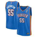Isaiah Hartenstein Oklahoma City Thunder Fanatics Youth 2025 NBA Finals Champions Fast Break Replica Player Jersey - Blue - Icon Edition | Fan Gear