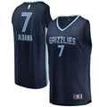Santi Aldama Memphis Grizzlies Fanatics Fast Break Replica Jersey - Icon Edition - Navy | NBA Fan Gear