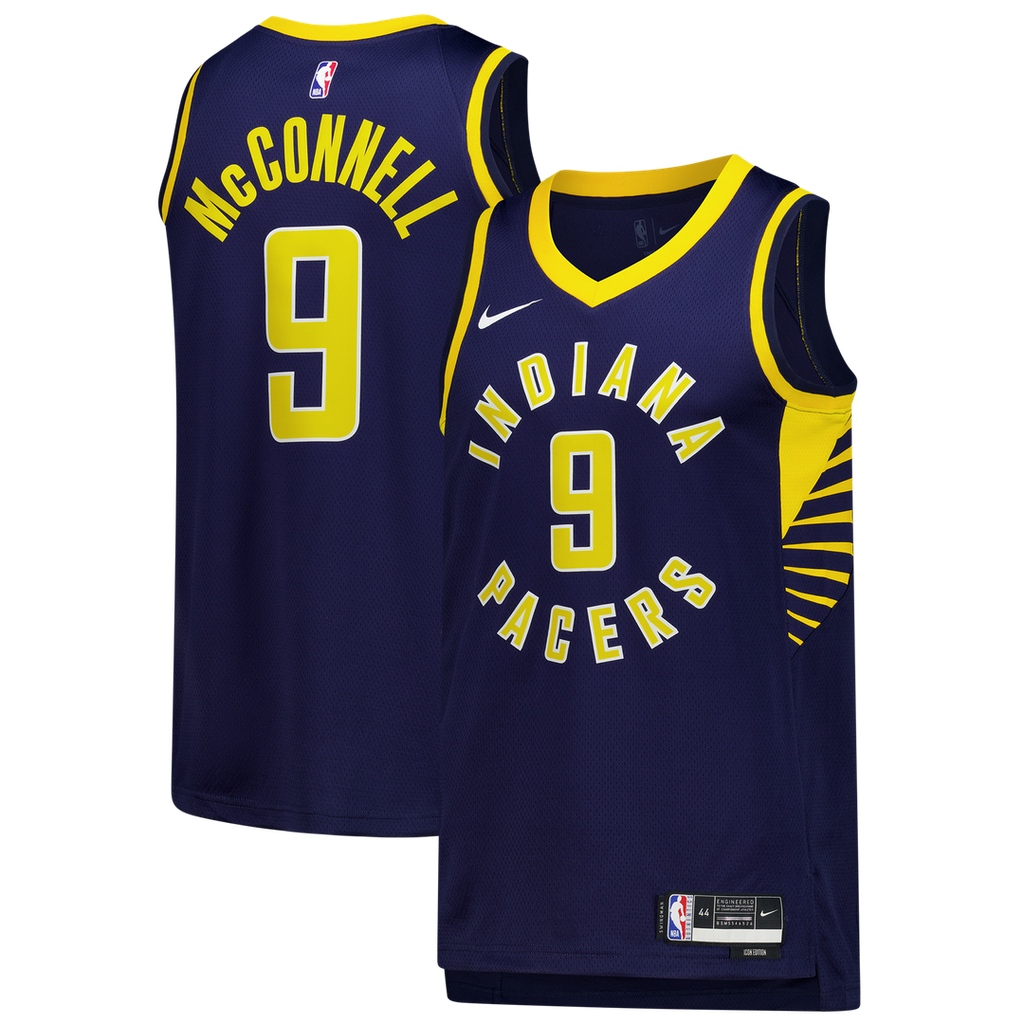T.J. McConnell Indiana Pacers Nike Unisex Swingman Jersey - Icon Edition - Navy | NBA Fan Gear