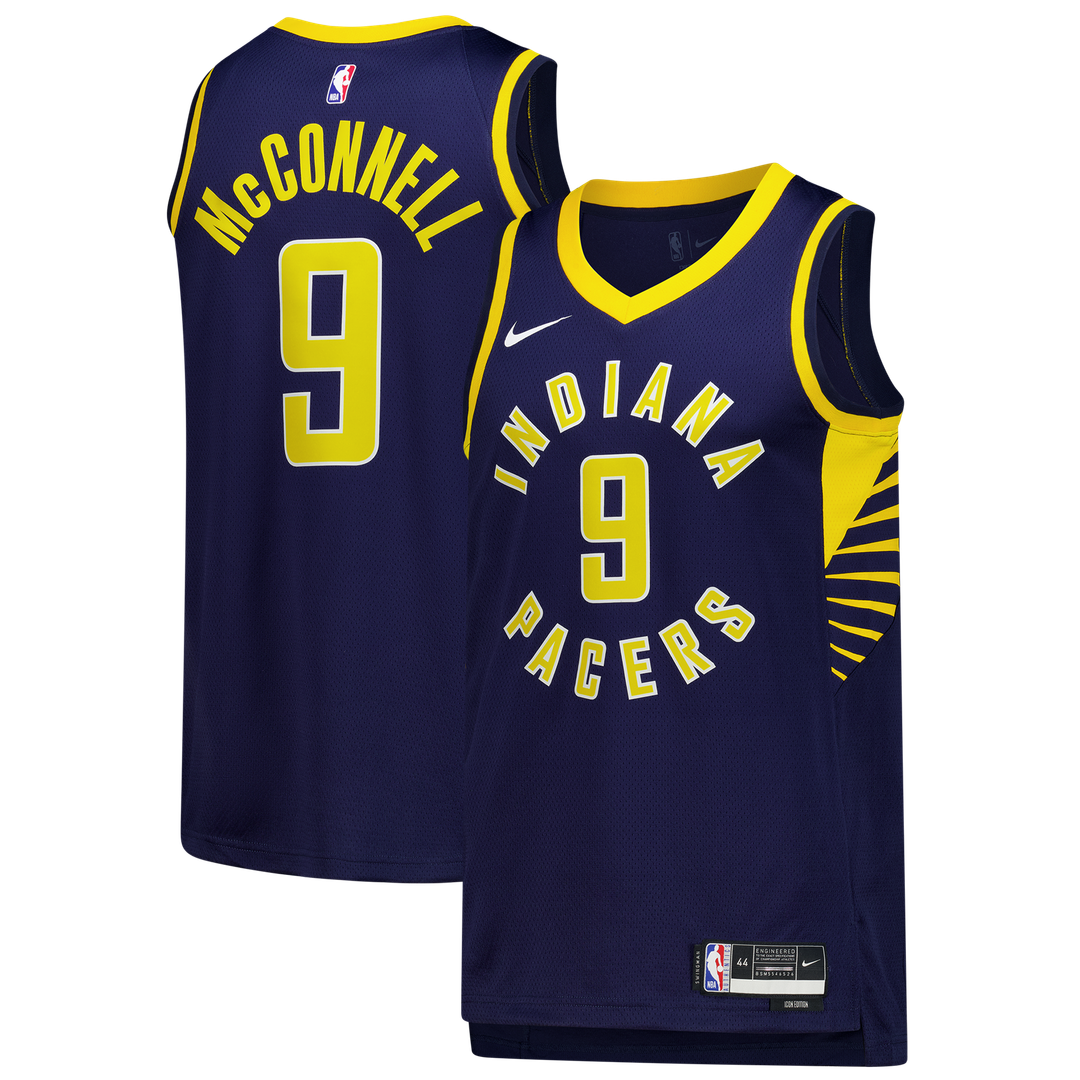 T.J. McConnell Indiana Pacers Nike Unisex Swingman Jersey - Icon Edition - Navy | NBA Fan Gear