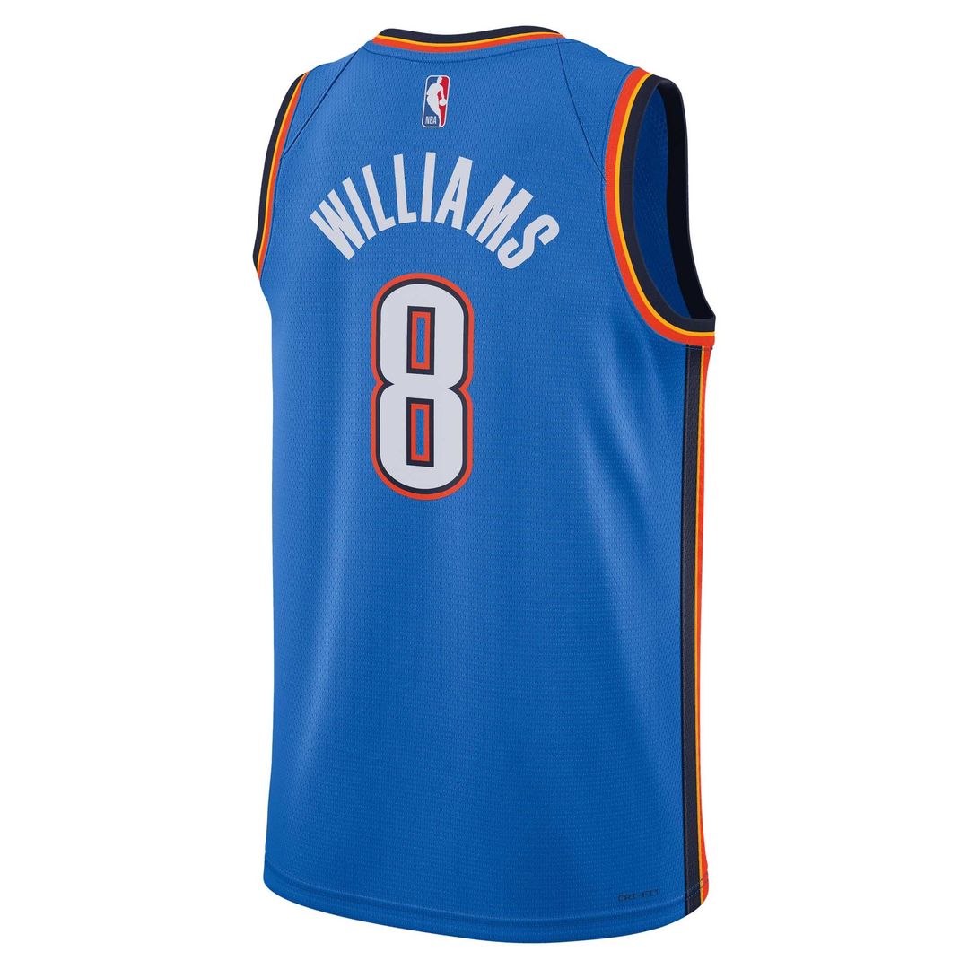 Jalen Williams Oklahoma City Thunder Nike Unisex Swingman Jersey - Icon Edition - Blue | NBA Fan Gear