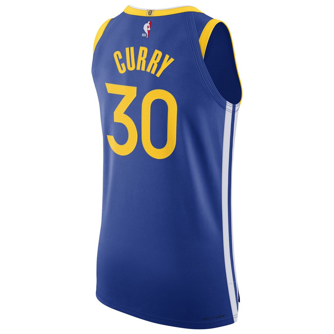 Stephen Curry Golden State Warriors Nike Authentic Jersey - Icon Edition - Royal | NBA Fan Gear