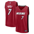 Kel'el Ware Miami Heat Fanatics Youth Fast Break Player Jersey - Statement Edition - Red | NBA Fan Gear