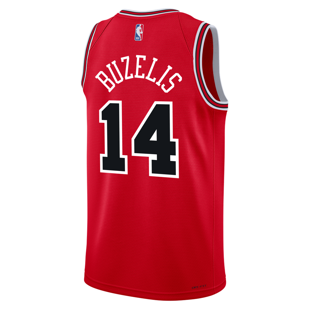 Matas Buzelis Chicago Bulls Nike Youth Swingman Jersey - Icon Edition - Red | NBA Fan Gear