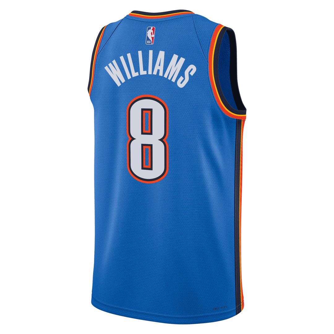 Jalen Williams Oklahoma City Thunder Nike Unisex Swingman Jersey - Icon Edition - Blue | NBA Fan Gear