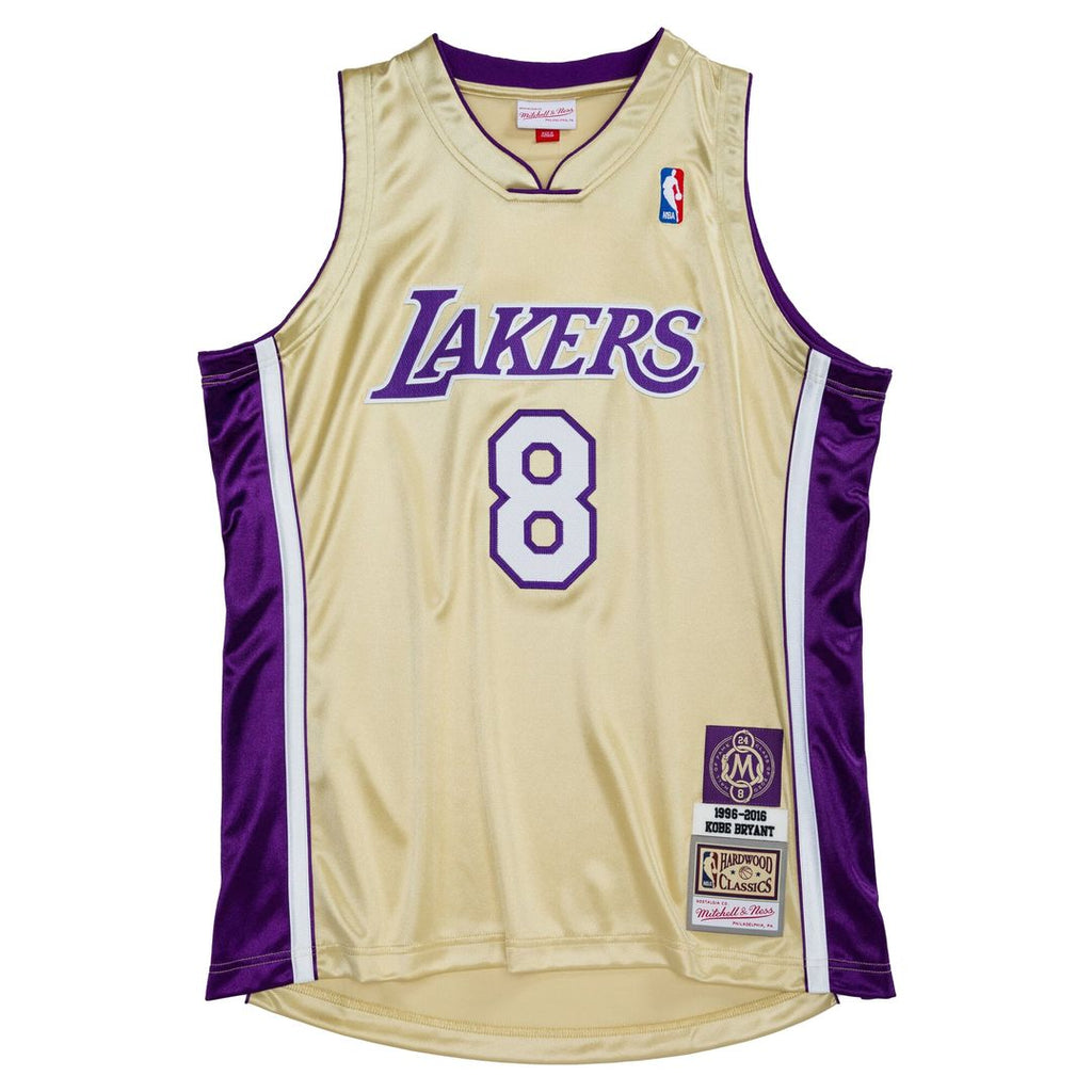 Kobe Bryant Los Angeles Lakers Mitchell & Ness Hall of Fame Class of 2020 #8 Authentic Jersey - Gold | NBA Fan Gear