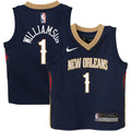 Zion Williamson New Orleans Pelicans Nike Toddler Swingman Player Jersey - Icon Edition - Navy | NBA Fan Gear