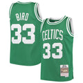 Larry Bird Boston Celtics Mitchell & Ness Youth Hardwood Classics Swingman Throwback Jersey - Kelly Green | NBA Fan Gear