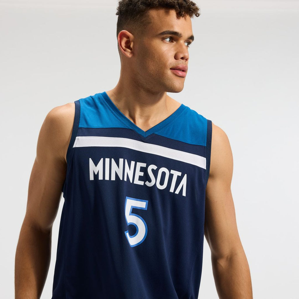 Anthony Edwards Minnesota Timberwolves Fanatics Fast Break Replica Player Jersey - Icon Edition - Navy | NBA Fan Gear