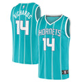 Nick Richards Charlotte Hornets Fanatics Fast Break Replica Jersey - Icon Edition - Teal | NBA Fan Gear