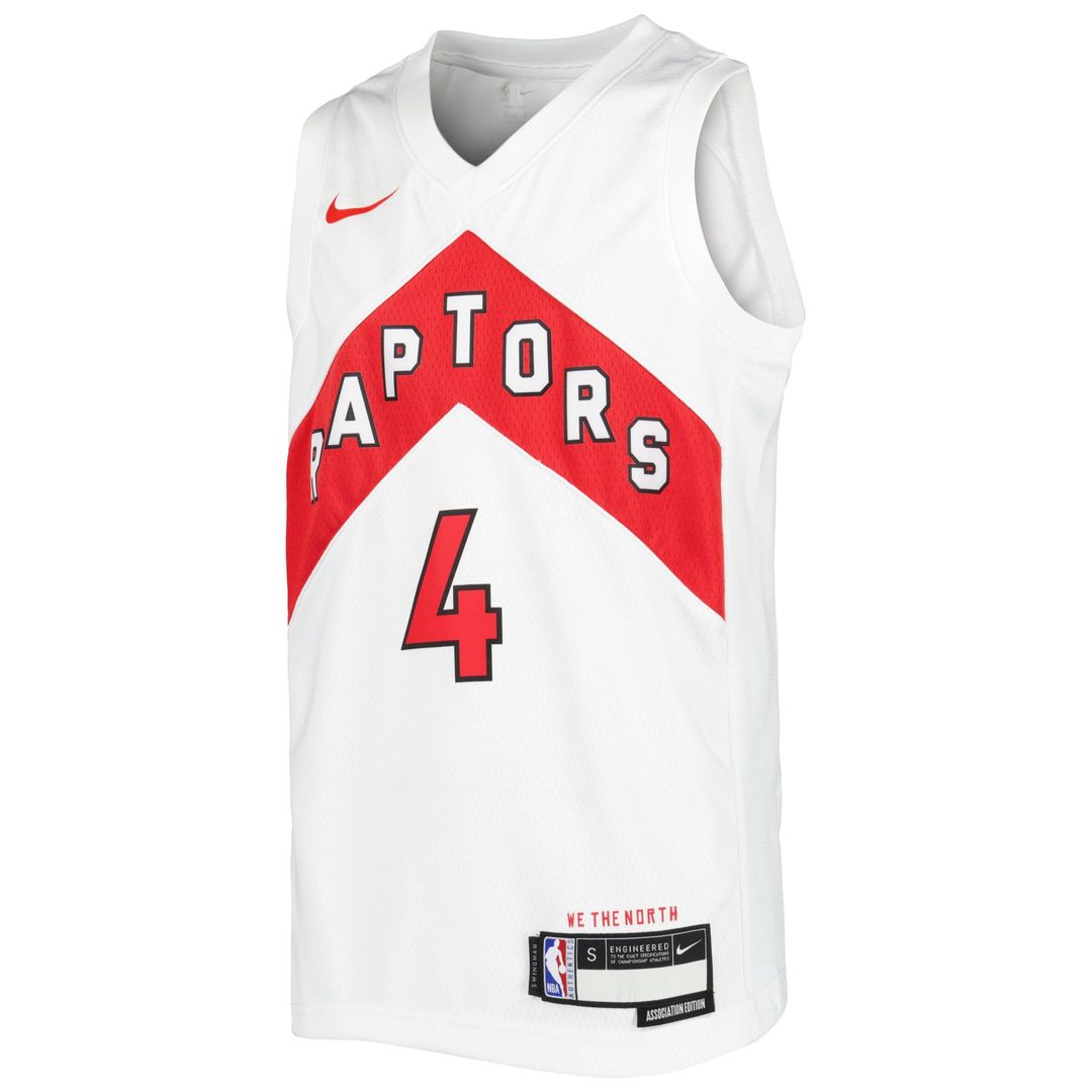 Scottie Barnes Toronto Raptors Nike Youth Swingman Jersey - Association Edition - White | NBA Fan Gear