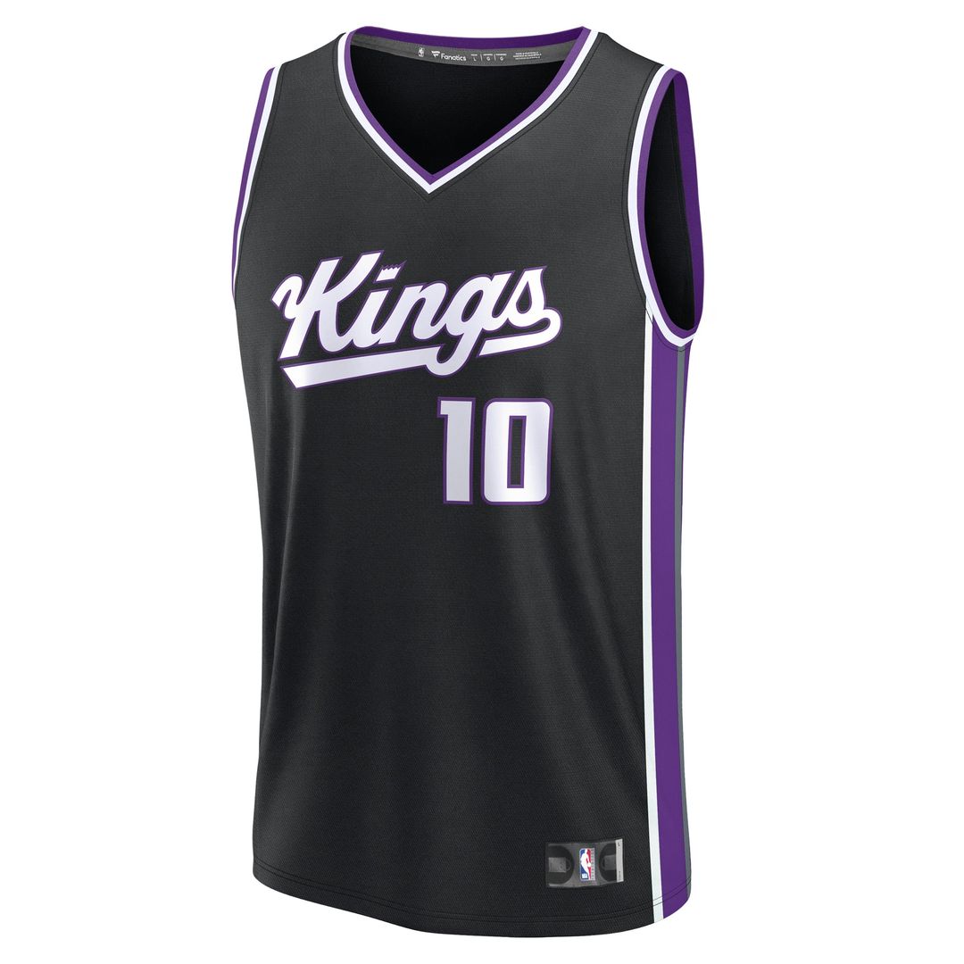 DeMar DeRozan Sacramento Kings Fanatics Youth Fast Break Replica Player Jersey - Icon Edition - Black | NBA Fan Gear