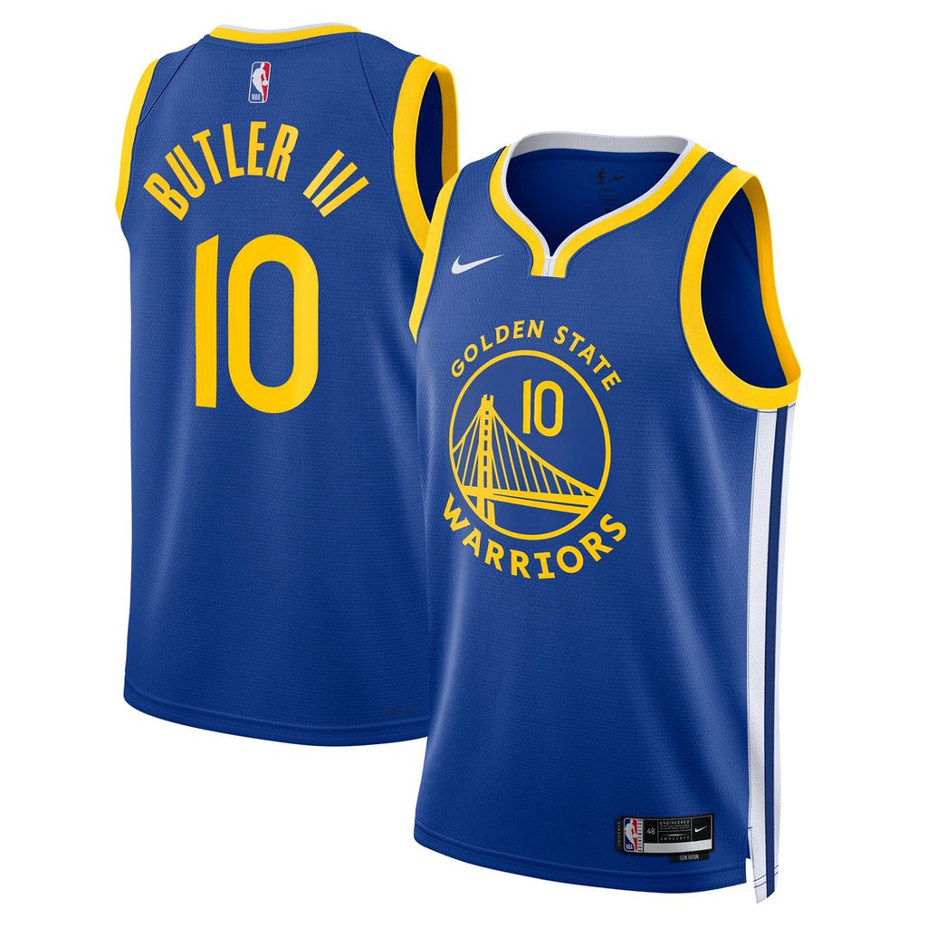 Jimmy Butler Golden State Warriors Nike Unisex Swingman Jersey - Icon Edition - Royal | NBA Fan Gear