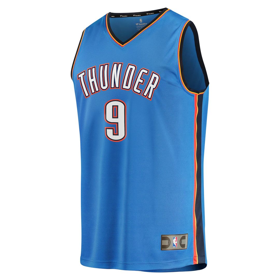 Alex Caruso Oklahoma City Thunder Fanatics Youth Fast Break Replica Player Jersey - Icon Edition - Blue | NBA Fan Gear