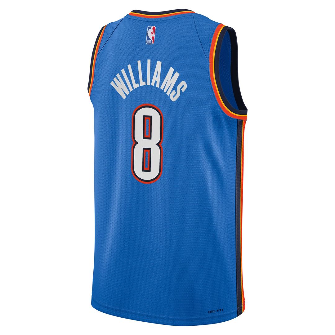 Jalen Williams Oklahoma City Thunder Nike Youth Swingman Jersey - Icon Edition - Blue | NBA Fan Gear