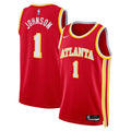 Jalen Johnson Atlanta Hawks Nike Unisex Swingman Jersey - Icon Edition - Red | NBA Fan Gear