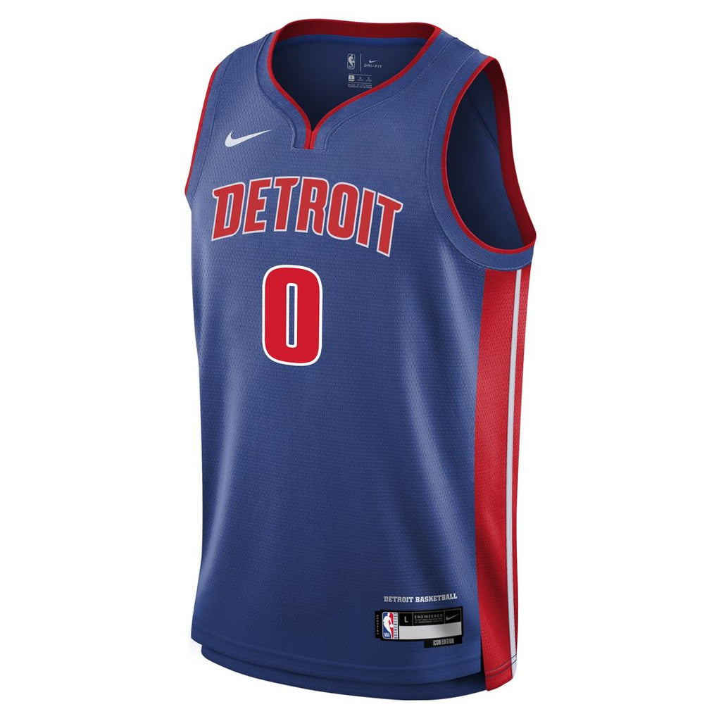 Jalen Duren Detroit Pistons Nike Youth Swingman Jersey - Icon Edition - Blue | NBA Fan Gear