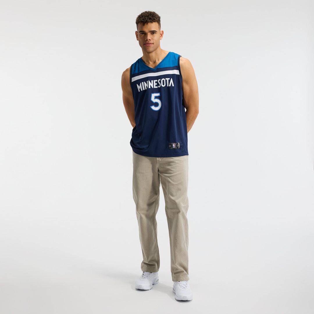 Anthony Edwards Minnesota Timberwolves Fanatics Fast Break Replica Player Jersey - Icon Edition - Navy | NBA Fan Gear