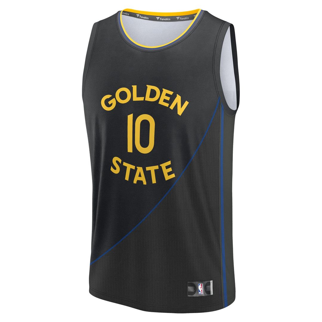 Jimmy Butler III Golden State Warriors Fanatics Fast Break Replica Player Jersey - Statement Edition - Black | NBA Fan Gear