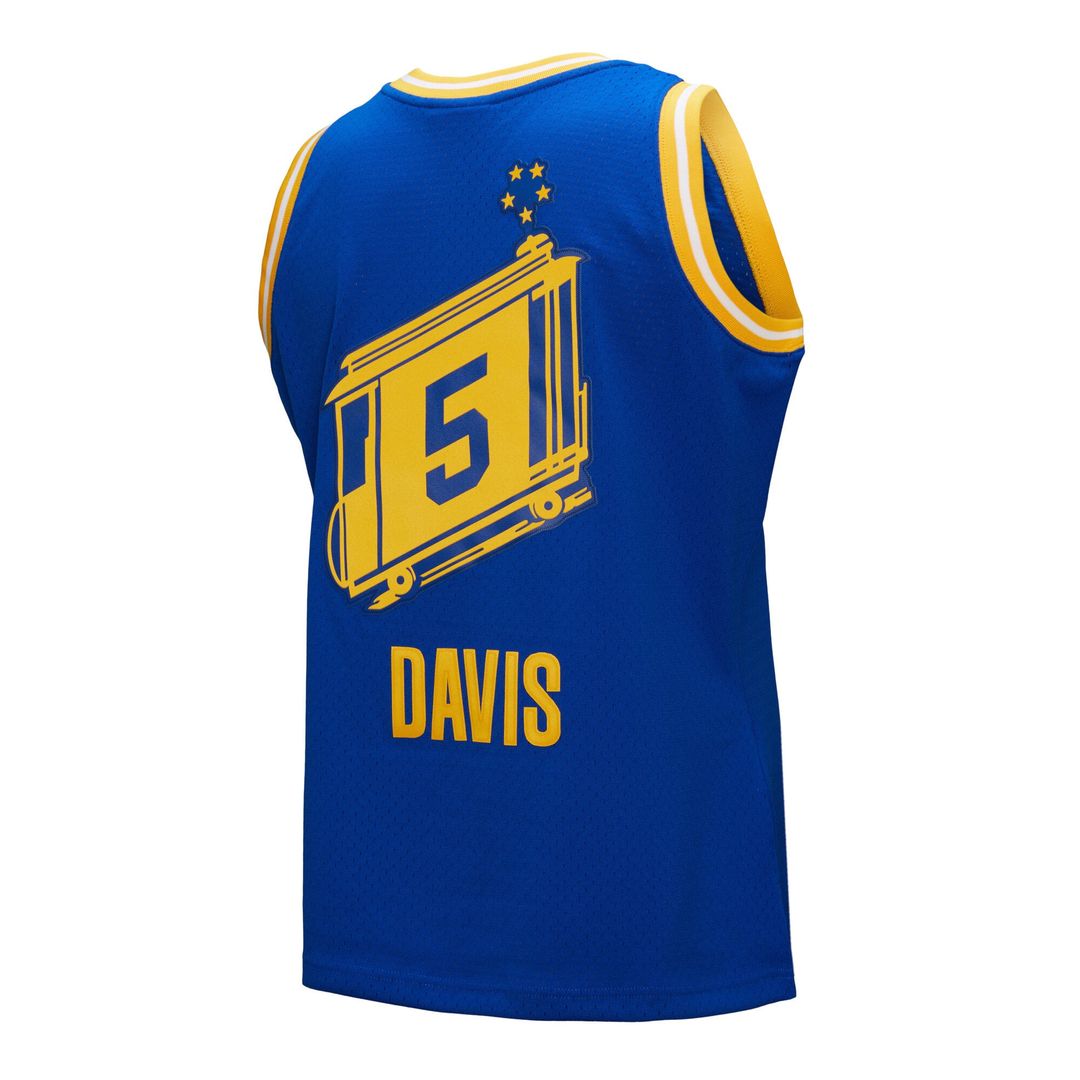 Baron Davis Golden State Warriors Mitchell & Ness Hardwood Classics 2004/ 05 Swingman Jersey - Royal | NBA Fan Gear
